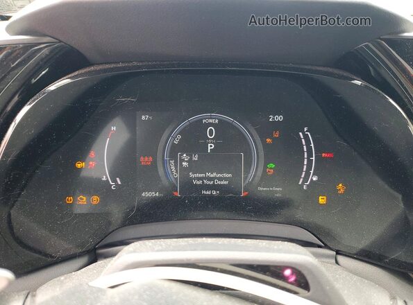 2T2BBMCA3RC032163 2024 LEXUS RX Серый Вид щитка приборов