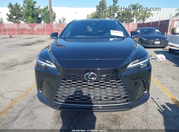 2T2BBMCA3RC033510 2024 LEXUS RX 350H Black Սալոնի հետևի տեսք