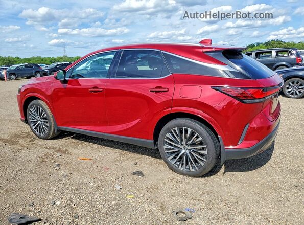 2T2BBMCA3SC076654 2025 LEXUS RX Red Задня ліва чверть