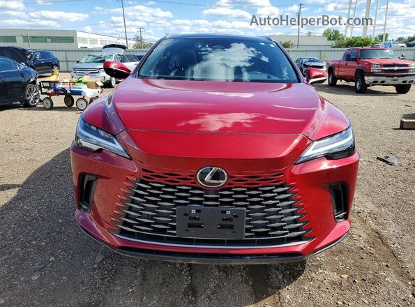 2T2BBMCA3SC076654 2025 LEXUS RX Red Вид спереду