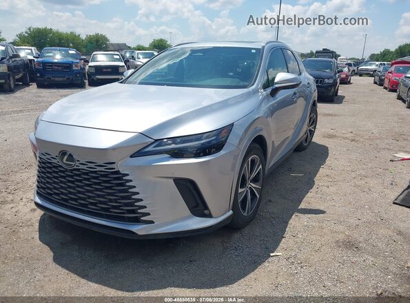 2T2BBMCA3SC081613 2025 LEXUS RX 350H Silver Передня ліва чверть