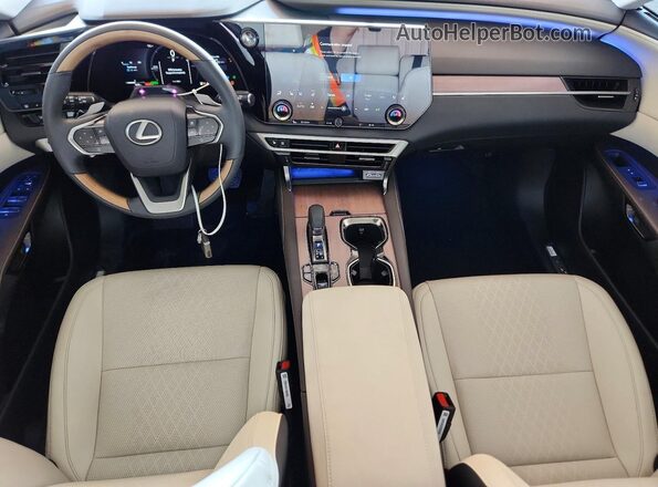 2T2BBMCA3TC128155 2026 LEXUS RX Gray Առջևի վահանակի տեսք