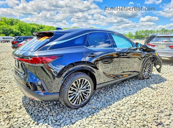 2T2BBMCA3TC141245 2026 LEXUS RX Black Հետևի աջ