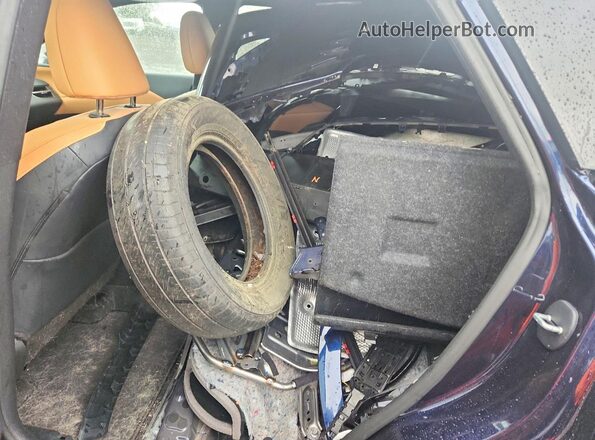 2T2BBMCA4RC029630 2024 LEXUS RX Синий Вид задней части салона