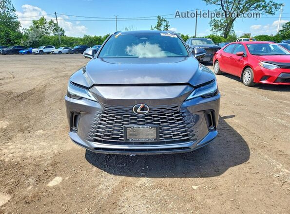 2T2BBMCA4RC035850 2024 LEXUS RX Gray Front view