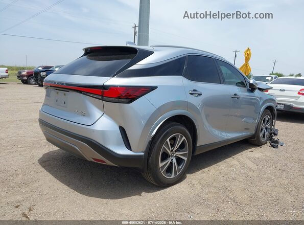 2T2BBMCA4SC080082 2025 LEXUS RX 350H Silver Rear right