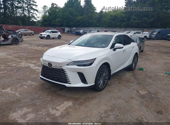 2T2BBMCA5RC032004 2024 LEXUS RX 350H White Передня ліва чверть