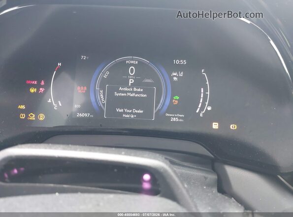 2T2BBMCA5RC032004 2024 LEXUS RX 350H White Вид задніх сидінь