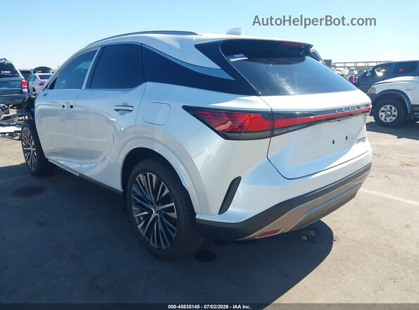 2T2BBMCA5RC059865 2024 LEXUS RX 350H White Trasero izquierdo