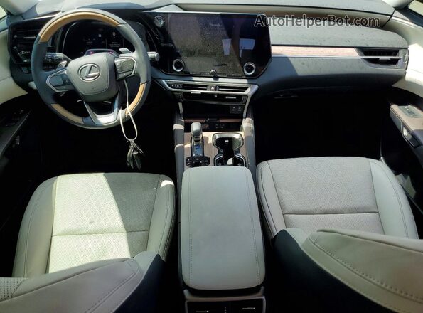 2T2BBMCA5SC072511 2025 LEXUS RX Silver Vista del salpicadero