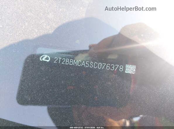 2T2BBMCA5SC076378 2025 LEXUS RX 350H Green Engine compartment view