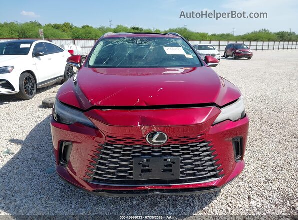 2T2BBMCA5SC087915 2025 LEXUS RX 350H Red Front view
