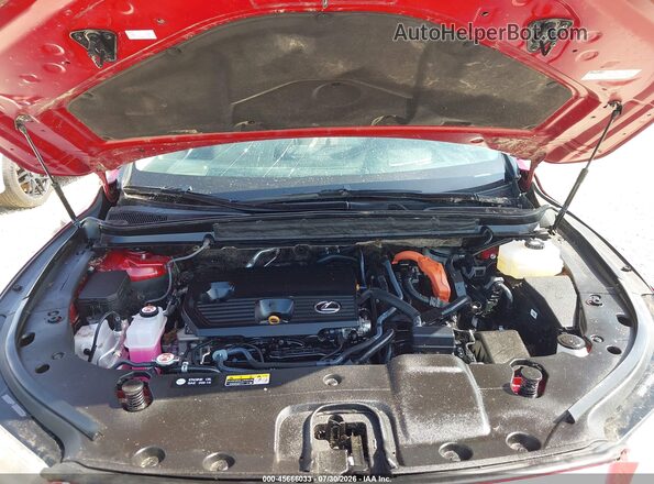 2T2BBMCA5SC087915 2025 LEXUS RX 350H Red Rear view