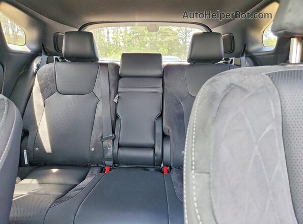 2T2BBMCA5TC134636 2026 LEXUS RX Black უკანა სავარძლების ხედი