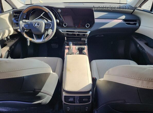 2T2BBMCA5TC139545 2026 LEXUS RX White წინა პანელის ხედი