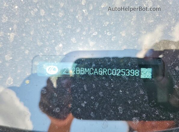 2T2BBMCA6RC025398 2024 LEXUS RX Белый Вид наклейки с VIN-кодом