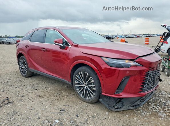 2T2BBMCA6SC083002 2025 LEXUS RX Red Przód prawy
