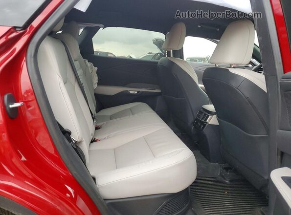 2T2BBMCA6SC083002 2025 LEXUS RX Red Widok tylnych siedzeń