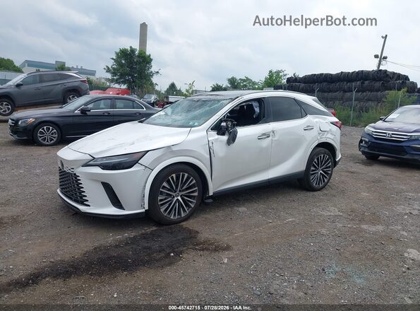 2T2BBMCA7PC009076 2023 LEXUS RX 350H Белый Передняя левая четверть