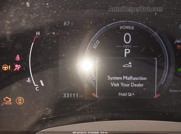 2T2BBMCA7PC009076 2023 LEXUS RX 350H Белый 