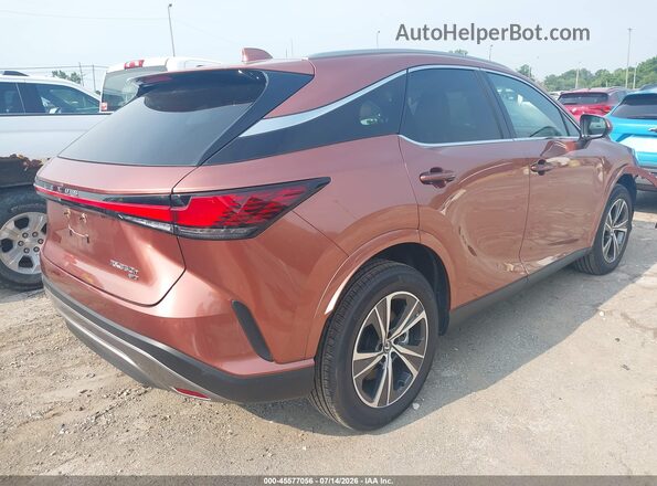 2T2BBMCA8SC083633 2025 LEXUS RX 350H Коричневый Задняя правая четверть