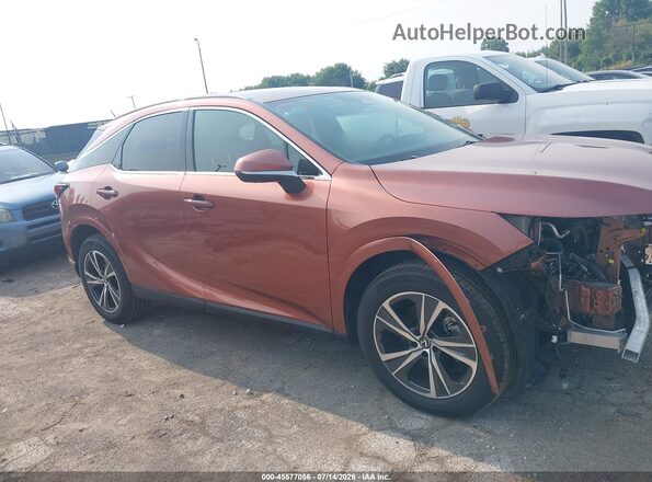 2T2BBMCA8SC083633 2025 LEXUS RX 350H Коричневый Панорамный вид салона 360°