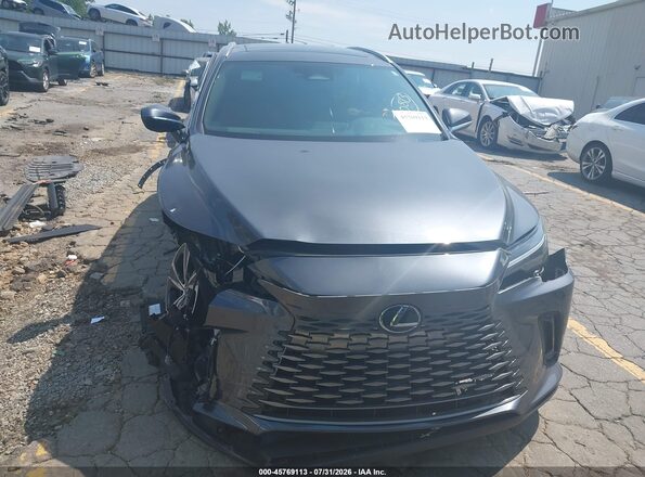 2T2BBMCA8SC087536 2025 LEXUS RX 350H Gray Widok zestawu wskaźników