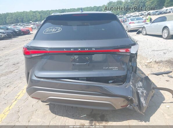 2T2BBMCA8SC087536 2025 LEXUS RX 350H Gray 
