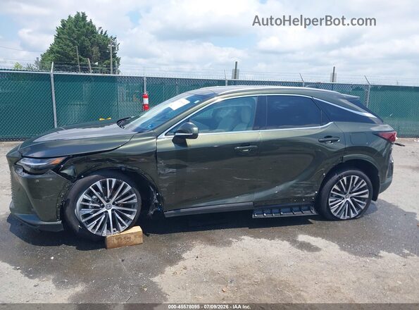 2T2BBMCA8TC132234 2026 LEXUS RX 350H Green Widok wnętrza z tyłu
