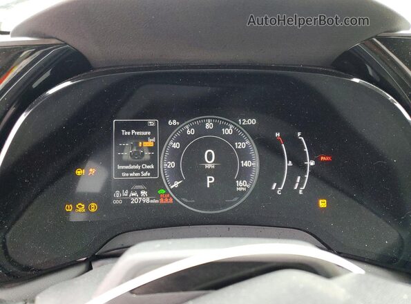 2T2BBMCA9RC024407 2024 LEXUS RX Blue Вид щитка приладів
