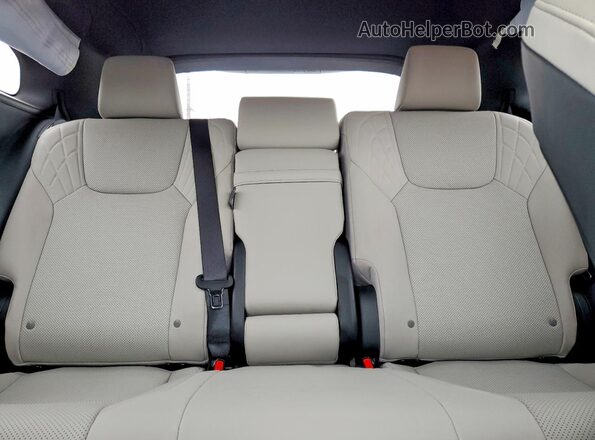 2T2BBMCA9RC024407 2024 LEXUS RX Blue Вид задніх сидінь