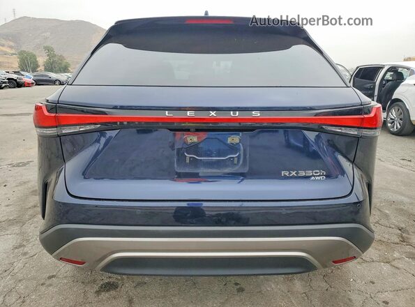 2T2BBMCA9RC024407 2024 LEXUS RX Blue Вид ззаду