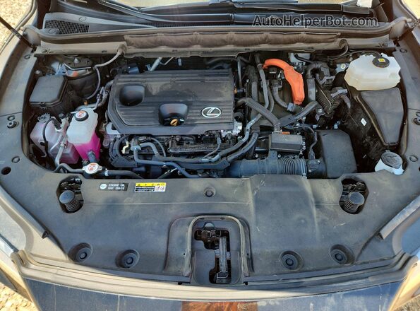 2T2BBMCAXRC036047 2024 LEXUS RX Black ძრავის განყოფილების ხედი