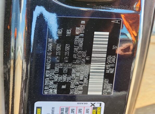 2T2BBMCAXRC036047 2024 LEXUS RX Black სალონის 360-გრადუსიანი ხედი