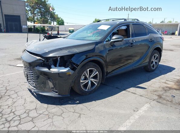 2T2BBMCAXRC041202 2024 LEXUS RX 350H Черный Передняя левая четверть