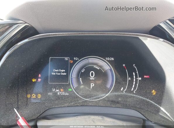 2T2BBMCAXRC041202 2024 LEXUS RX 350H Черный Вид задних сидений