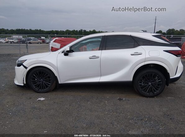2T2BBMCAXSC076523 2025 LEXUS RX 350H White Панорамний вид салону 360°