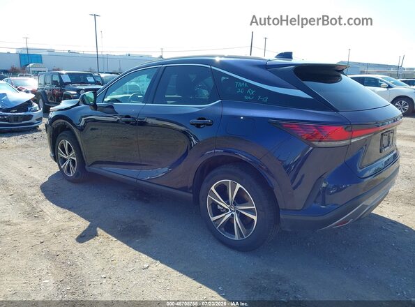 2T2BBMCAXTC123874 2026 LEXUS RX 350H Dark Blue Rear left