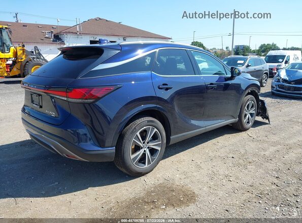 2T2BBMCAXTC123874 2026 LEXUS RX 350H Dark Blue Rear right