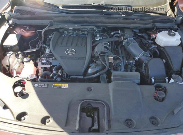 2T2BCMEA0RC010857 2024 LEXUS RX Pink Engine compartment view