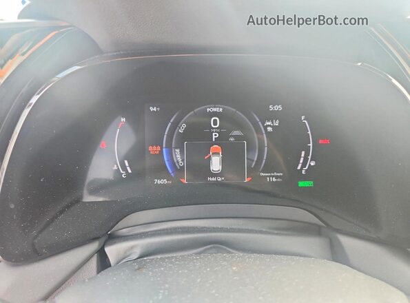 2T2BCMEA2RC020080 2024 LEXUS RX Белый Вид щитка приборов