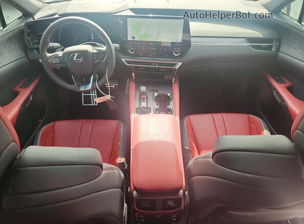 2T2BCMEA2RC020080 2024 LEXUS RX Белый Вид панели приборов