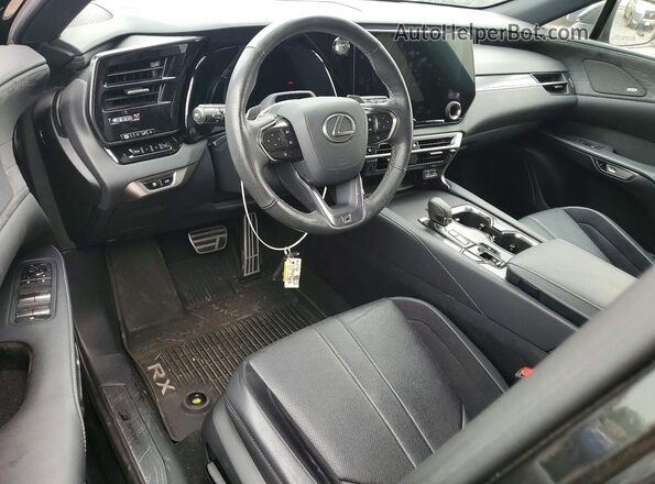 2T2BCMEA4PC008381 2023 LEXUS RX Black Widok deski rozdzielczej