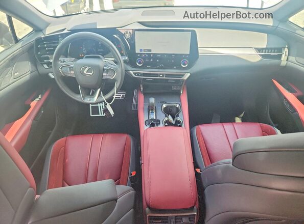 2T2BCMEA5PC006316 2023 LEXUS RX Серебряный Вид панели приборов