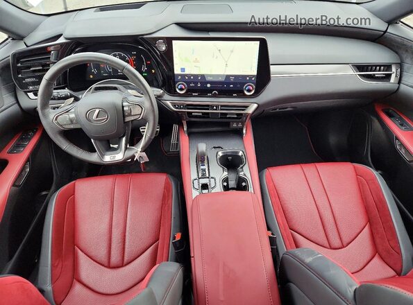 2T2BCMEA9RC016575 2024 LEXUS RX White Вид панелі приладів