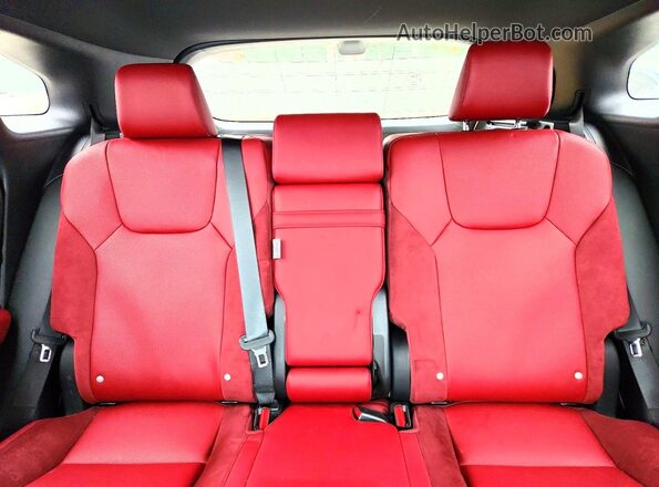 2T2BCMEA9RC016575 2024 LEXUS RX White Вид задніх сидінь