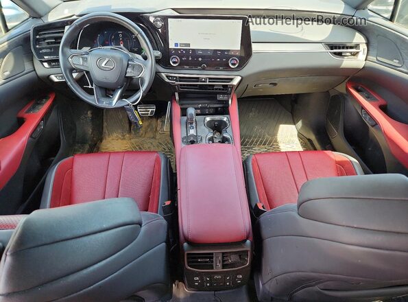 2T2BCMEAXRC014236 2024 LEXUS RX Black Առջևի վահանակի տեսք