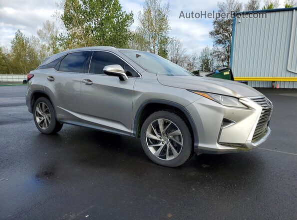 2T2BGMCA1HC010243 2017 LEXUS RX Серебряный Передняя правая четверть