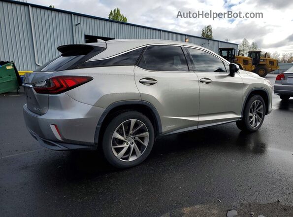 2T2BGMCA1HC010243 2017 LEXUS RX Серебряный Задняя правая четверть