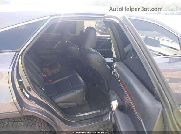 2T2BGMCA1JC027601 2018 LEXUS RX 450H Gray VIN კოდის სტიკერის ხედი